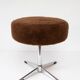 Chrome steel stool from around 1970.