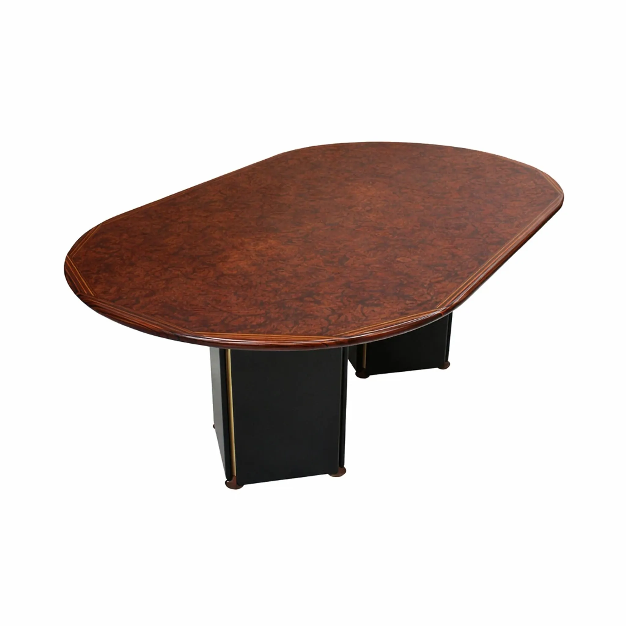 Mid-Century Afra And Tobia Scarpa Artona Italian DiningRoom Wood Table