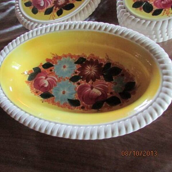 Plats et dessous de plat longwy