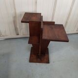 Shelf console harness in wood art deco