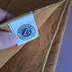 Lot de 2 serviettes de table en coton et lin Bouchara couleur camel ne