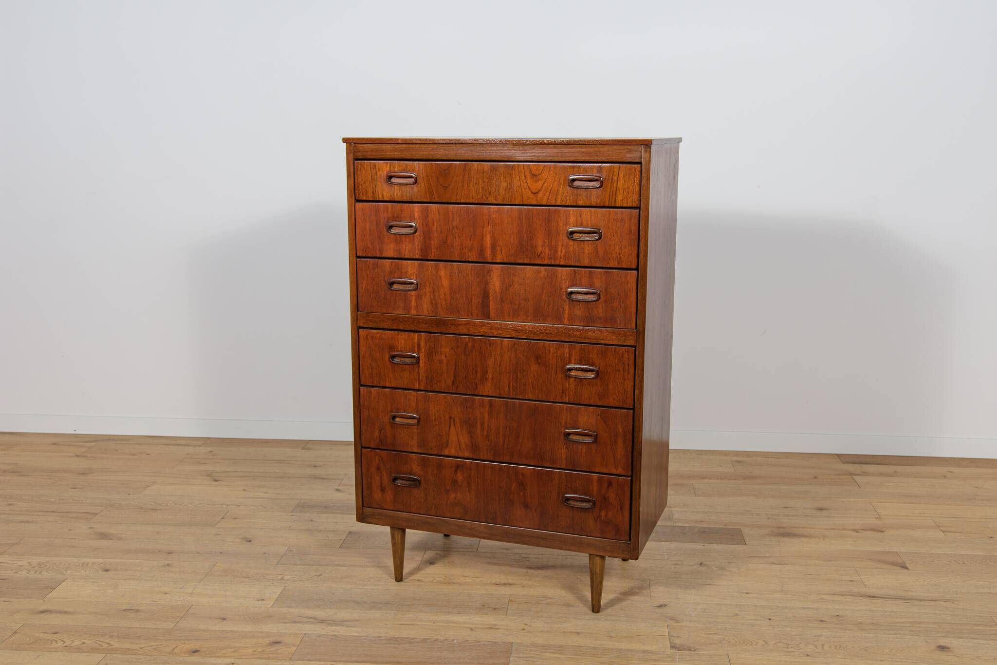 Commode en teck de style Mid-Century, Danemark, années 1960