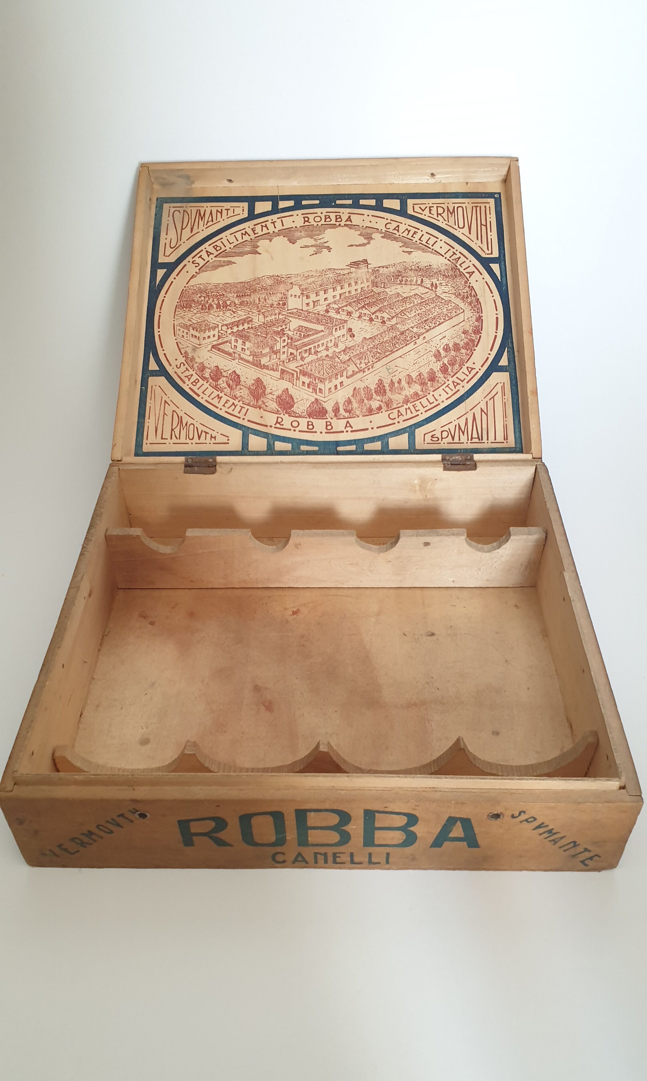 Advertising box box Liqueur Italy