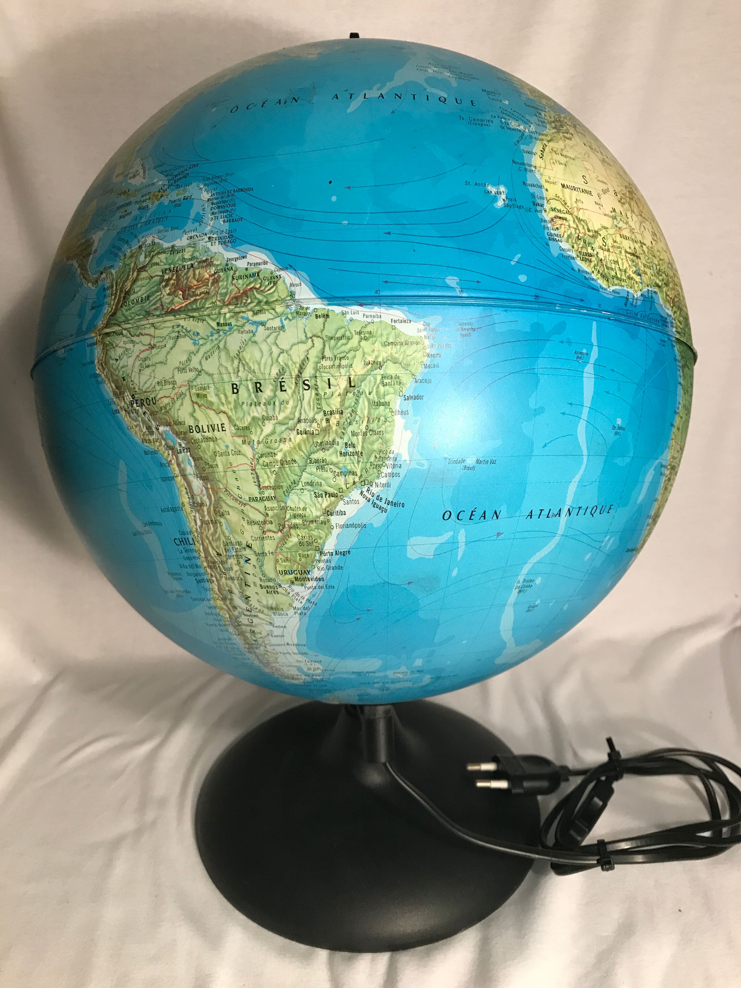 Globe ground luminaire Tecnodidattica Orion 30 vintage