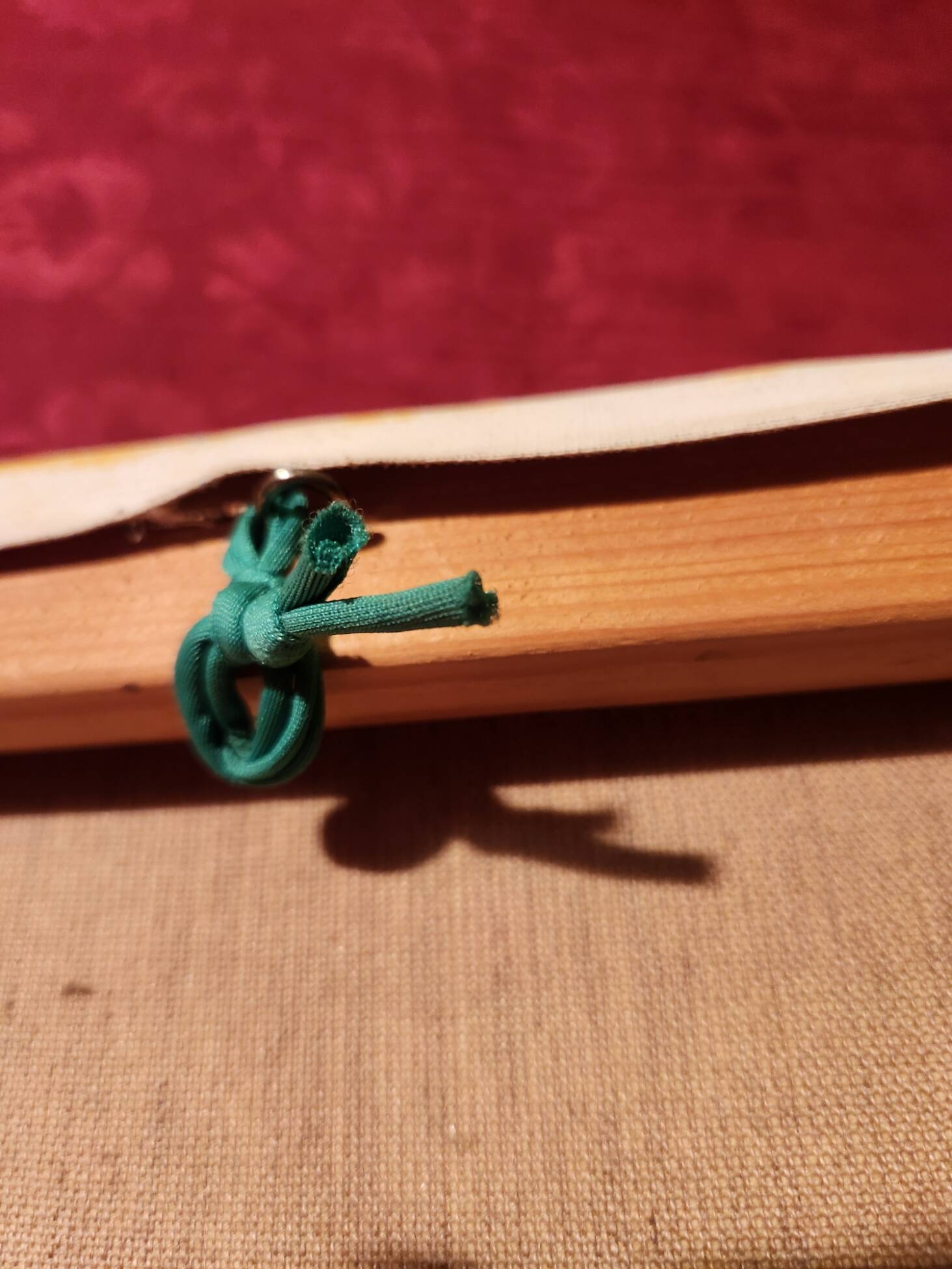 Oil painting on canvas Provençal landscape Village around its bell tower