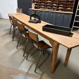 Cherry farmhouse table