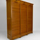 Large notary furniture with curtains by G.M. Radia, circa 1920