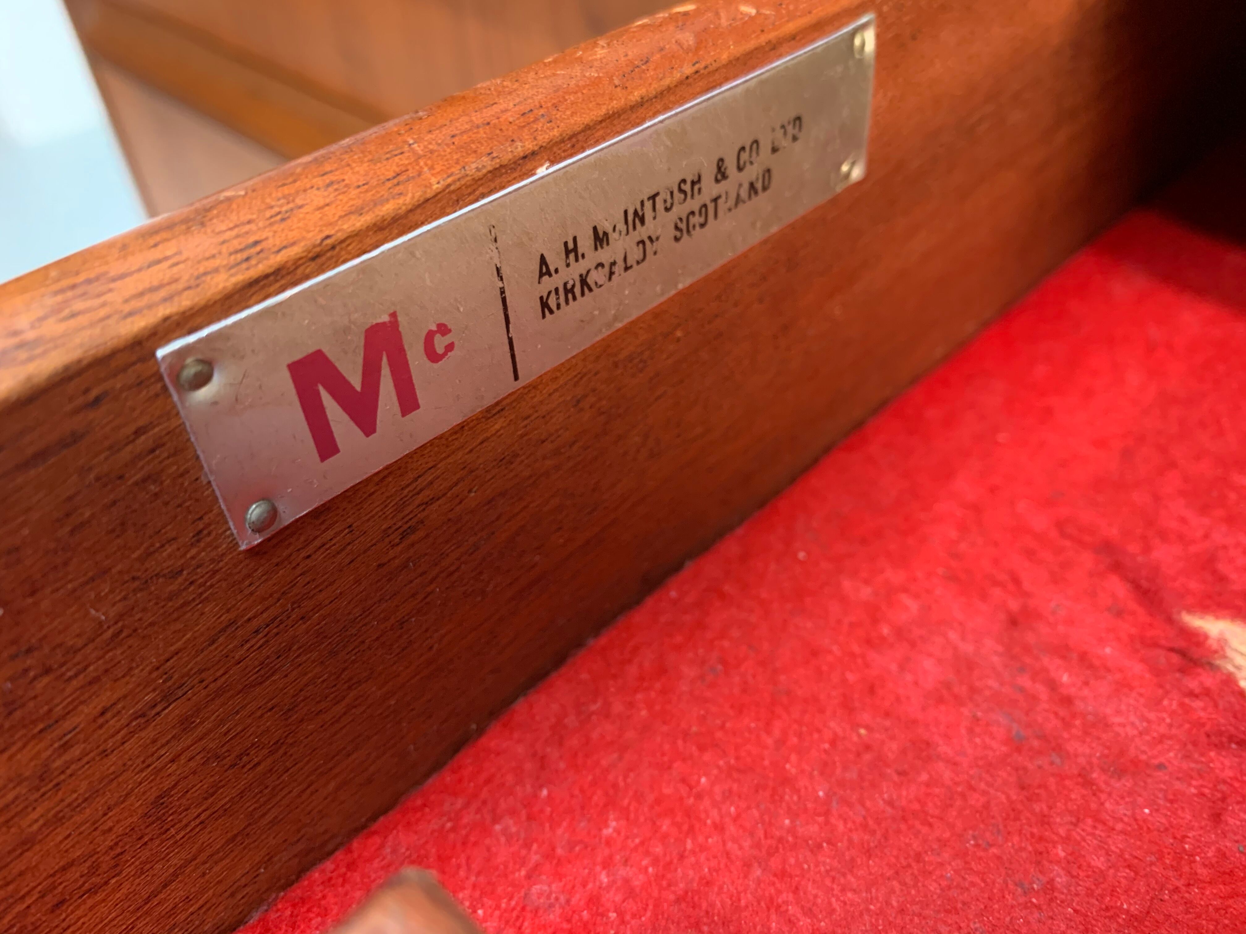 Vintage McIntosh bookcase