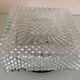 Plafonnier carré pointes de diamant / vintage années 60-70
