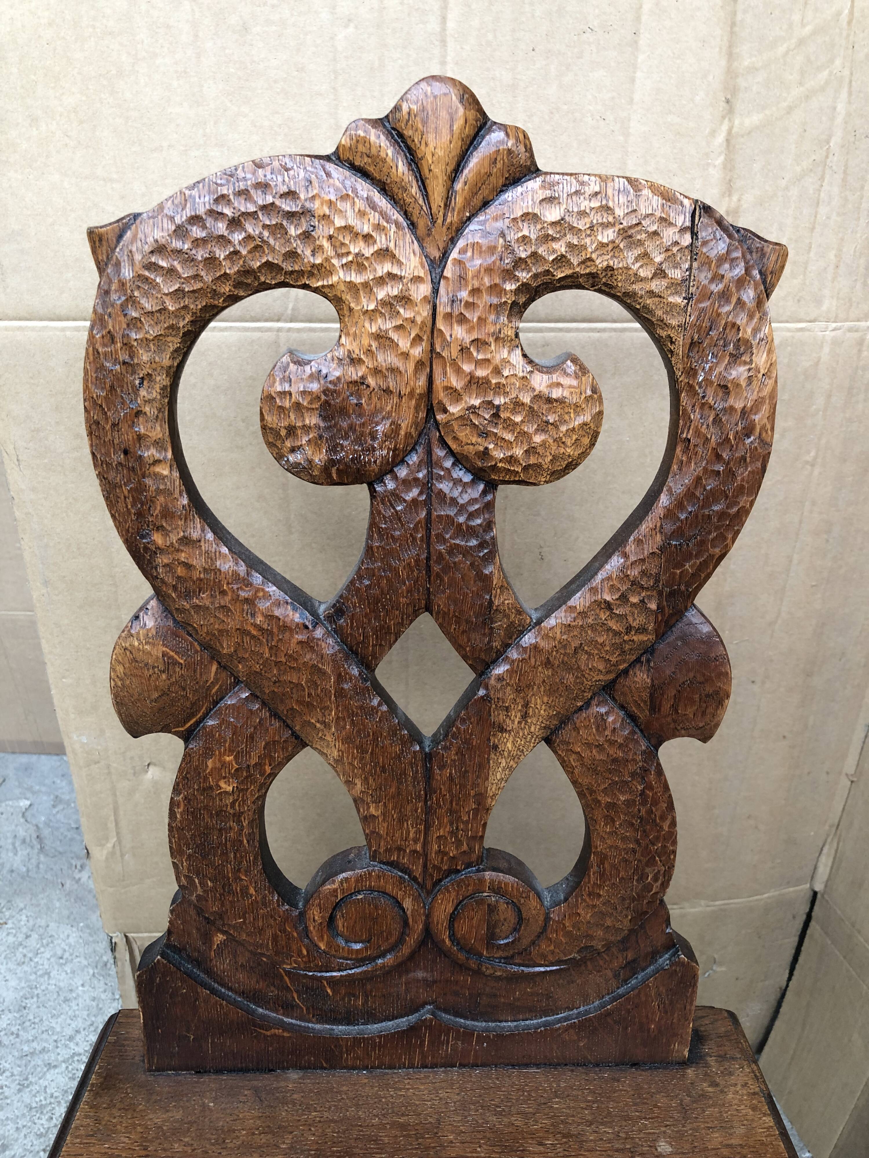 Handcrafted Alsatian chair