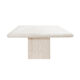 Table basse vintage travertin