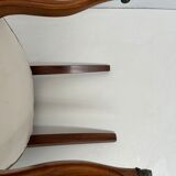 Louis-Philippe upholstered walnut chairs