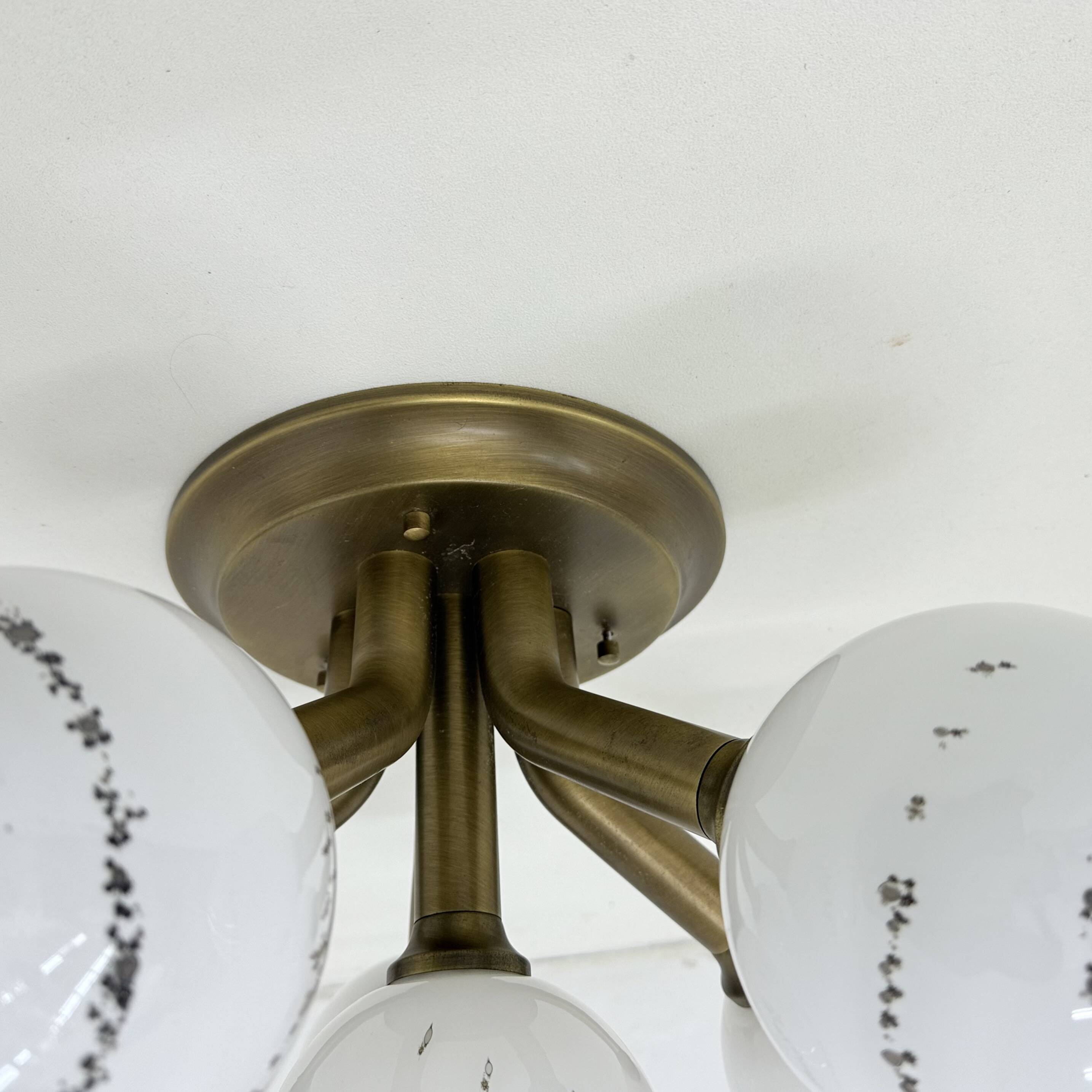 Hillebrand Sputnik Ceiling lamp flush mount , 1970s