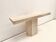 Travertine console 1960's Italy