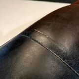 Leather poufs from Roche Bobois around 2000.