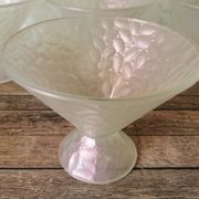 Coupes à glace fruits verre irisé