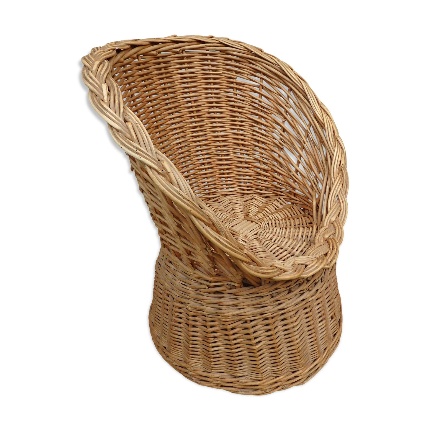 Rattan wicker child chair