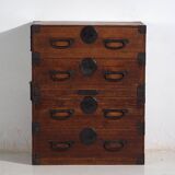 Old Japanese chest of drawers – Meiji / Taishō period (c.1868-1926) #43
