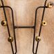 Wall coat rack of the 1950s