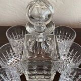 Manhattan crystal whiskey decanter