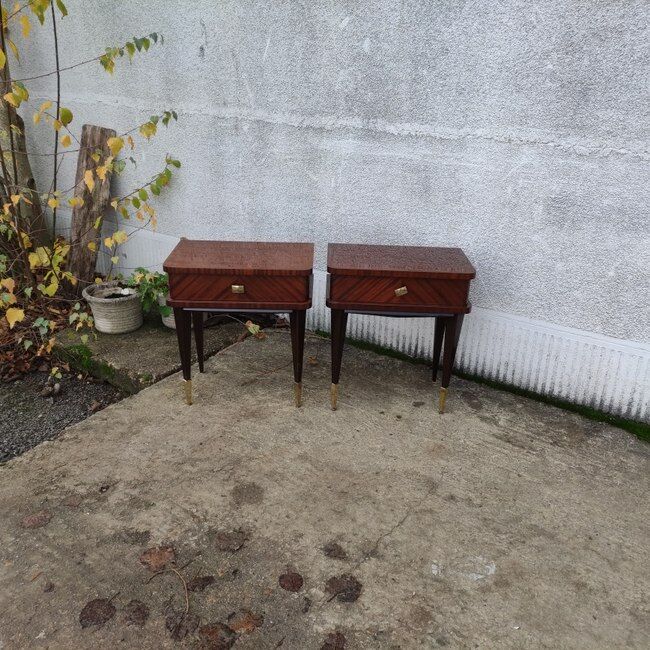 Pair of bedside tables, bedside tables