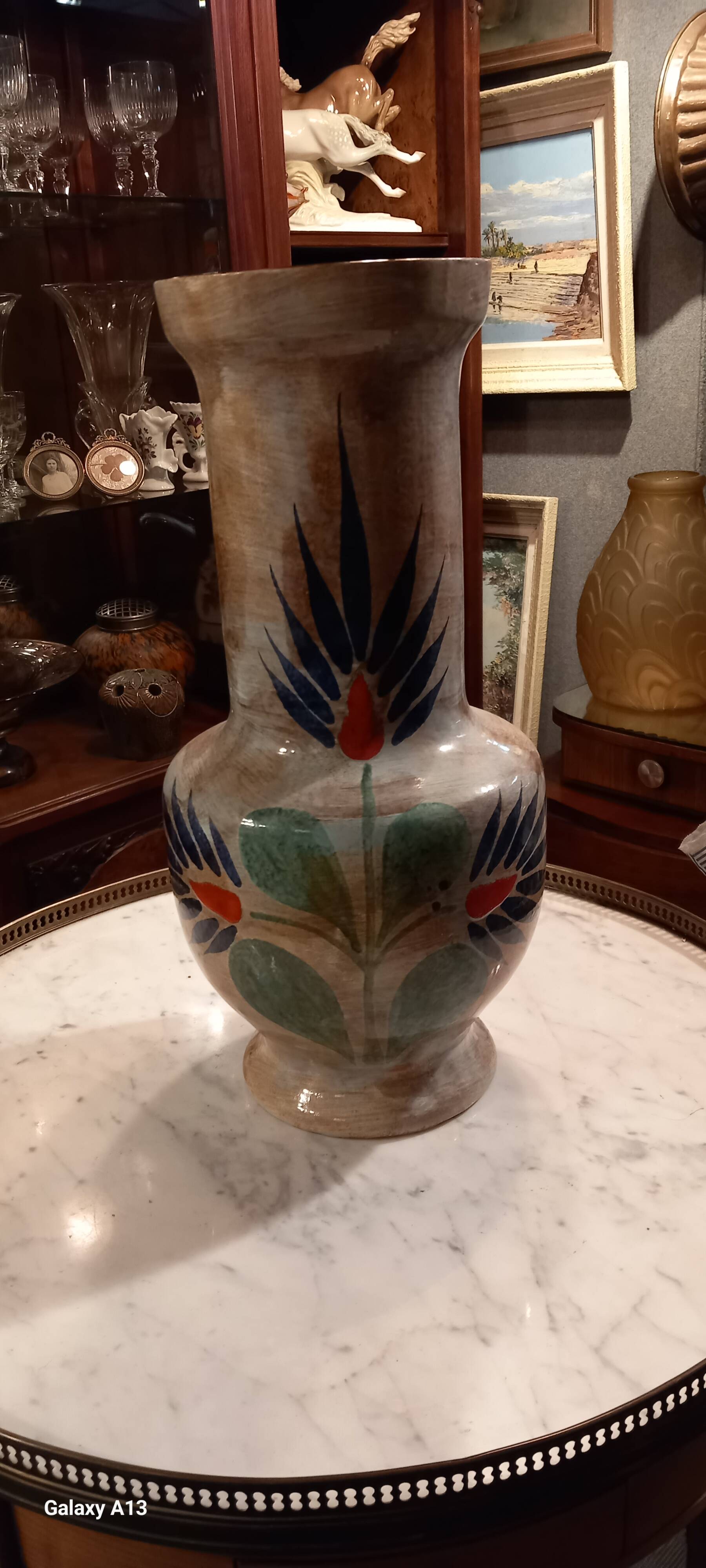 Large st clement flower vase