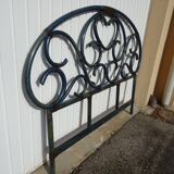 Tête de lit en rotin bambou vintage an 80