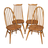 4 chaises Ercol