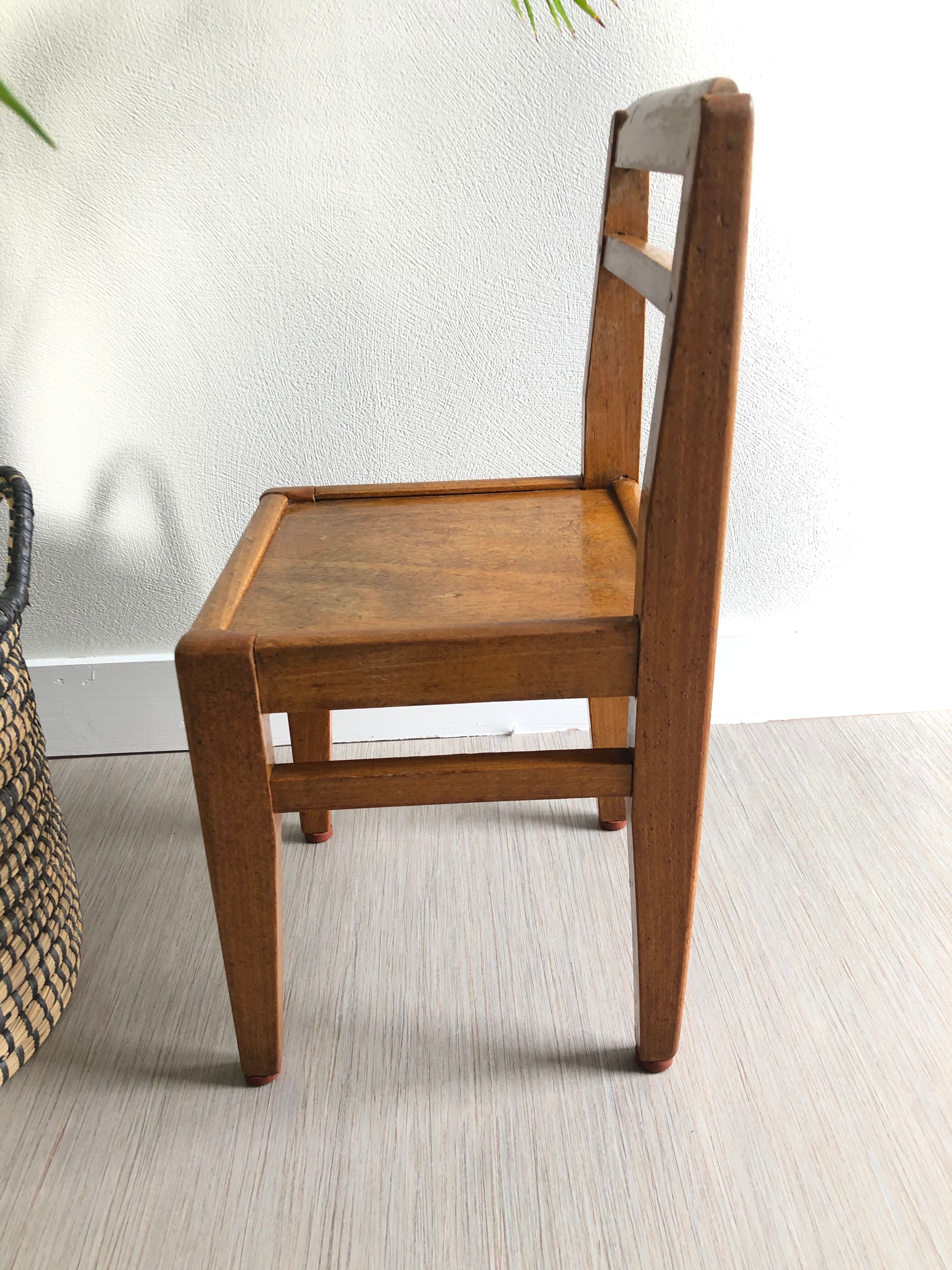 Chaise enfant vintage