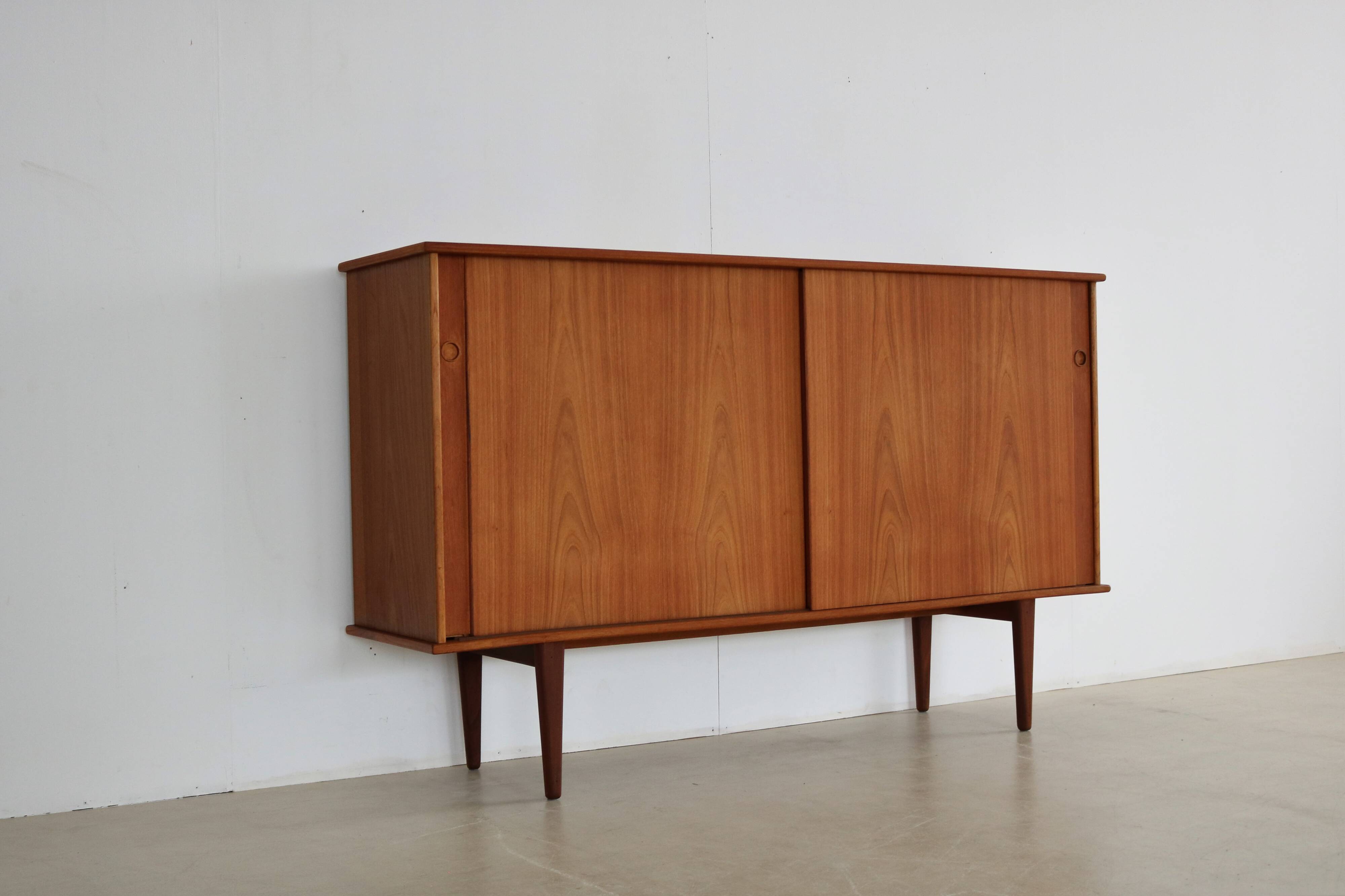 Buffet haut vintage | Meuble mural | Années 1960 | Danois