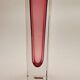 70s cubic sommerso vase