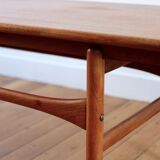 Scandinavian teak Arrebo furniture coffee table