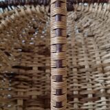 Wicker basket in various colors