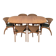 Lubke table and chairs vintage scandinavian design