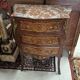 Commode de style Louis XV en marqueterie