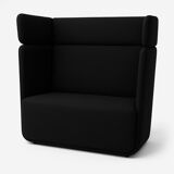 Black sofa - high back
