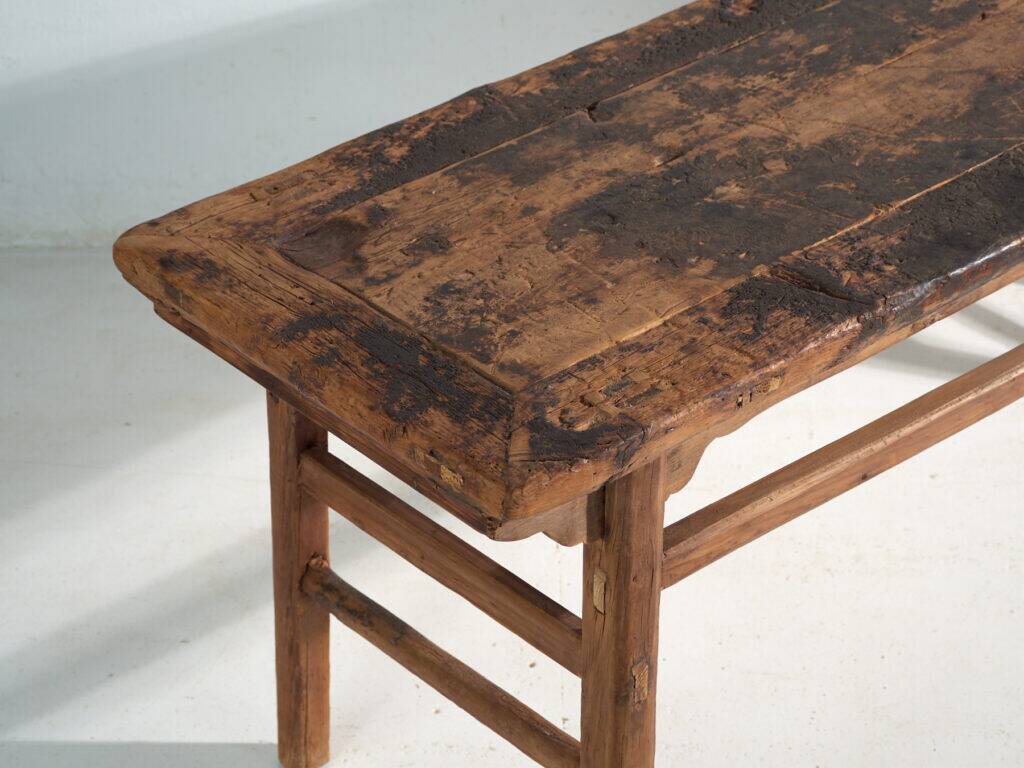 Old pine wood console – China, circa 1930