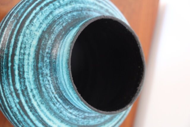 Vase ceramic ball Accolay series Gauloise France 1960