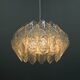 Mid-Century Resin and Glass Pendant, 1960s
