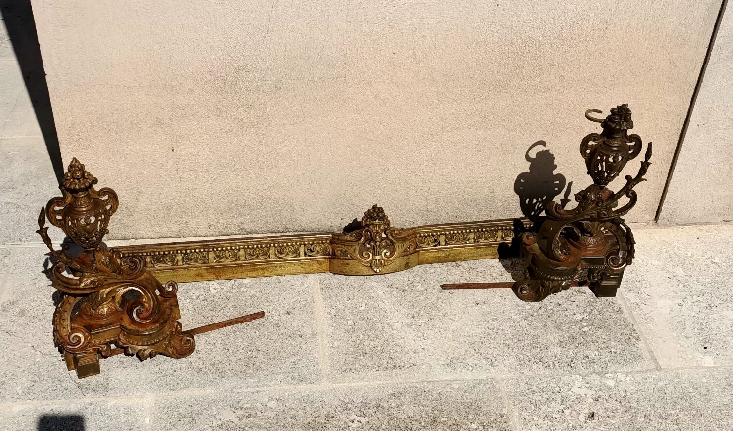 Napoleon lll fireplace bar