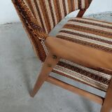 Paire fauteuils style scandinave