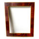 Antique Wooden  Frame intarsia borders 26.5 cm x 22.5  cm