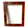 Antique Wooden  Frame intarsia borders 26.5 cm x 22.5  cm