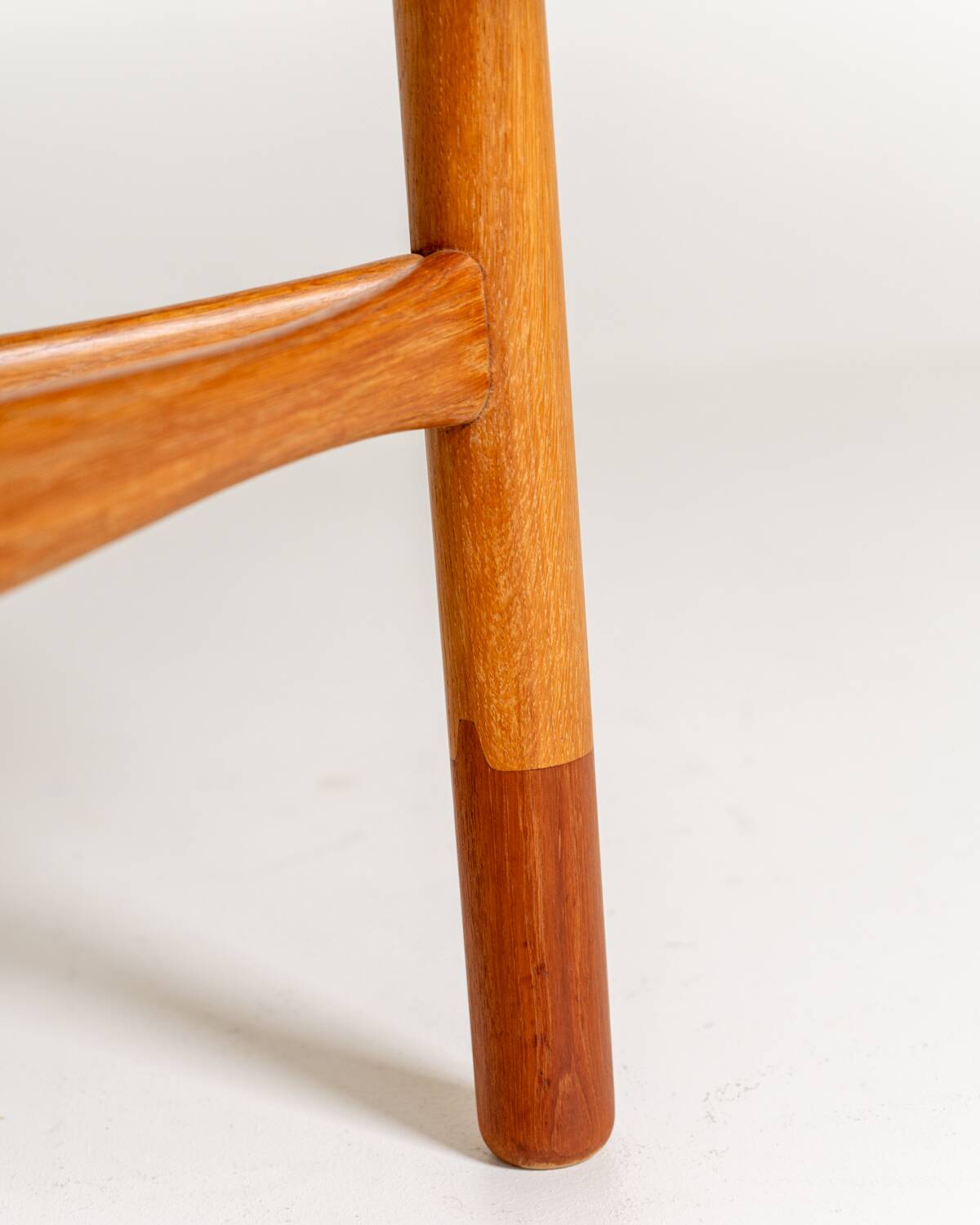 Teak and oak side table by Yngve Ekström for Westbergs Möbler, Sweden, 1950