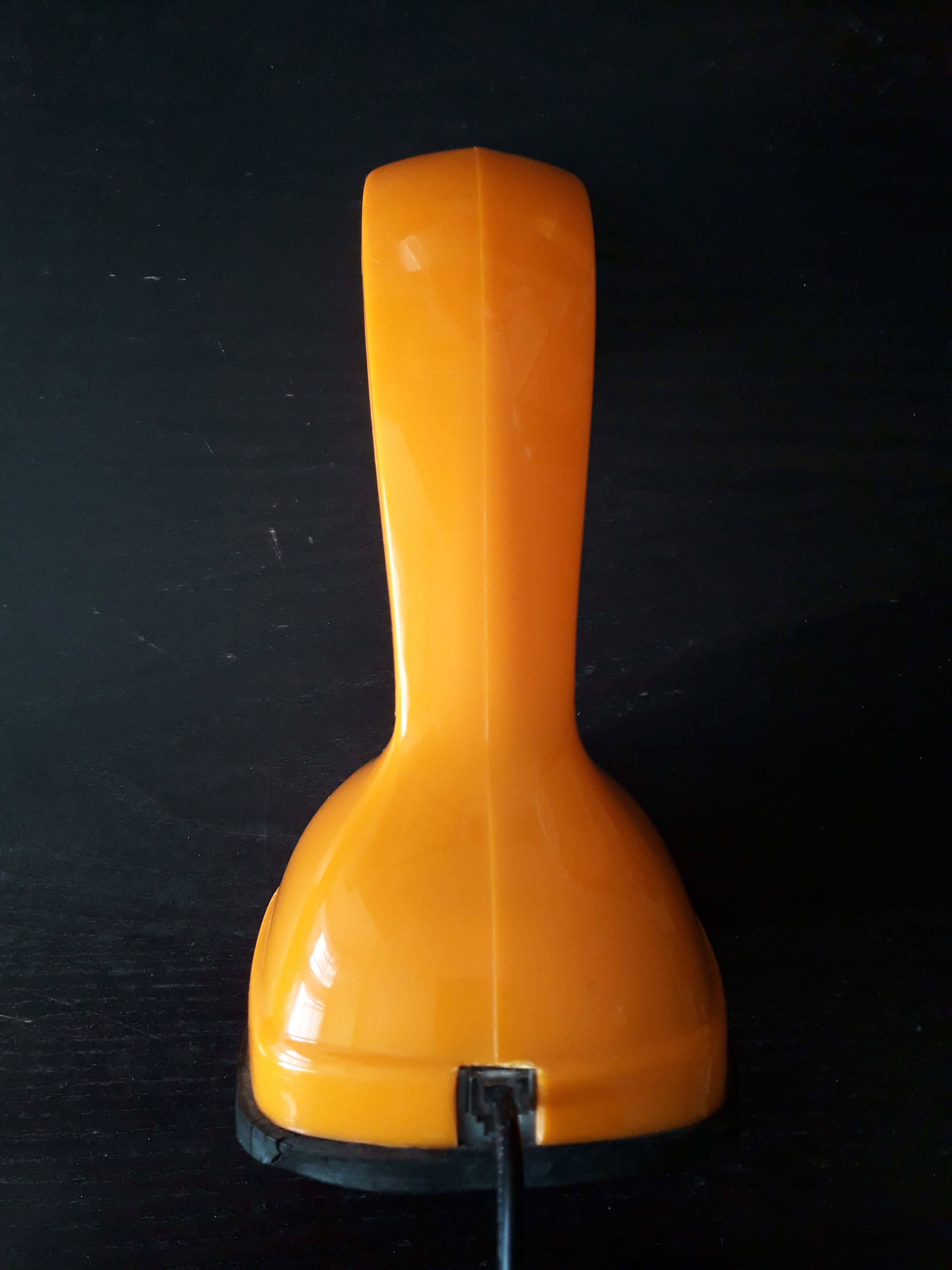 Old cobra orange vintage phone