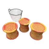 3 stools