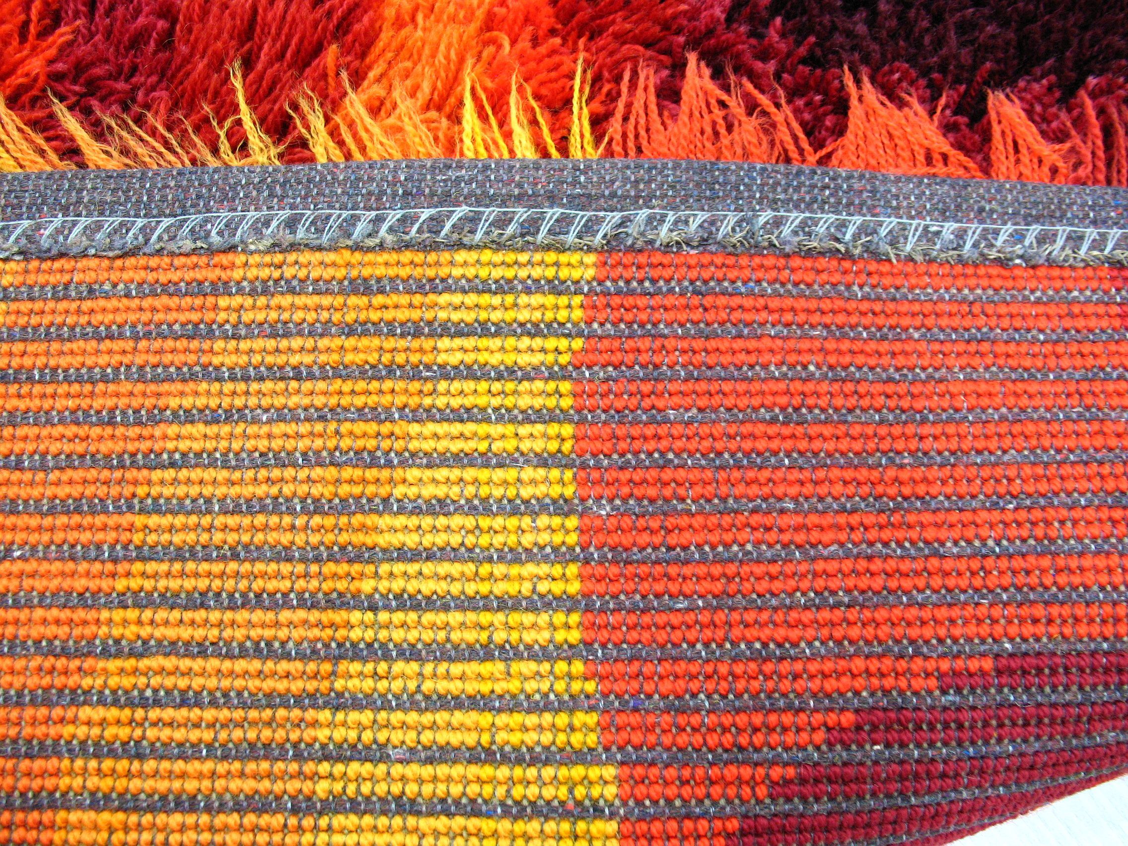 Scandinavian Carpet, 1970s 200x138cm