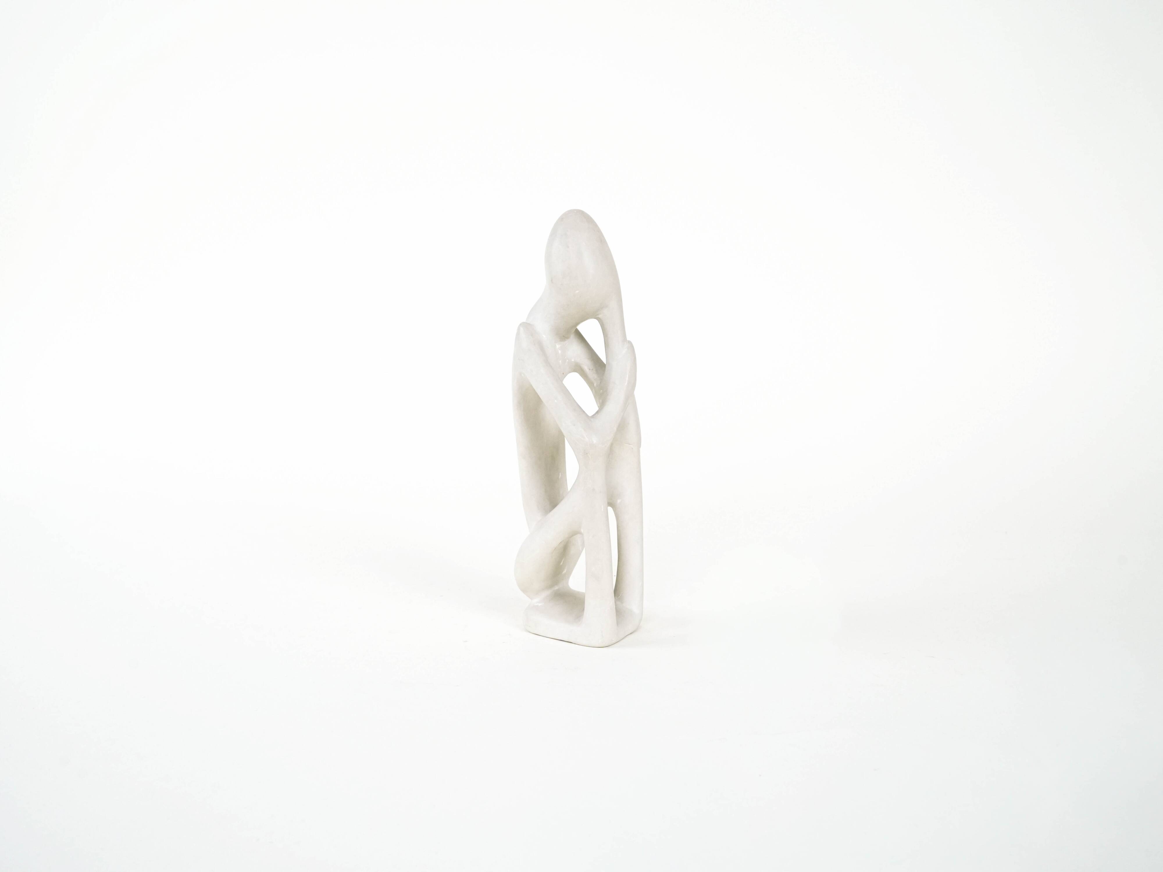 Abstract sculpture, modernist form, 1980s, produced in Denmark