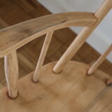 Scandinavian rocking-chair light beech