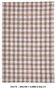 190x290 cm organic wool made kilim , orange blue wool kilim, kilim stripe